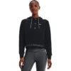 Under Armour Sudadera Con Capucha - Rival Fleece Mesh - Mujeres - (Negro) - Small -Fitness cardio Ventas sudadera con capucha rival fleece mesh mujeres negro small