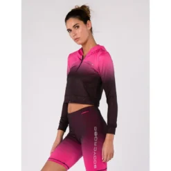 BODYCROSS Sudadera Elea Rosa -Fitness cardio Ventas sudadera elea rosa 2