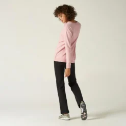 Sudadera Fitness Con Cuello Redondo De Mujer Domyos 100 Rosa 9 Sudadera Fitness Con Cuello Redondo De Mujer Domyos 100 Rosa -Fitness cardio Ventas sudadera fitness con cuello redondo de mujer domyos 100 rosa 2