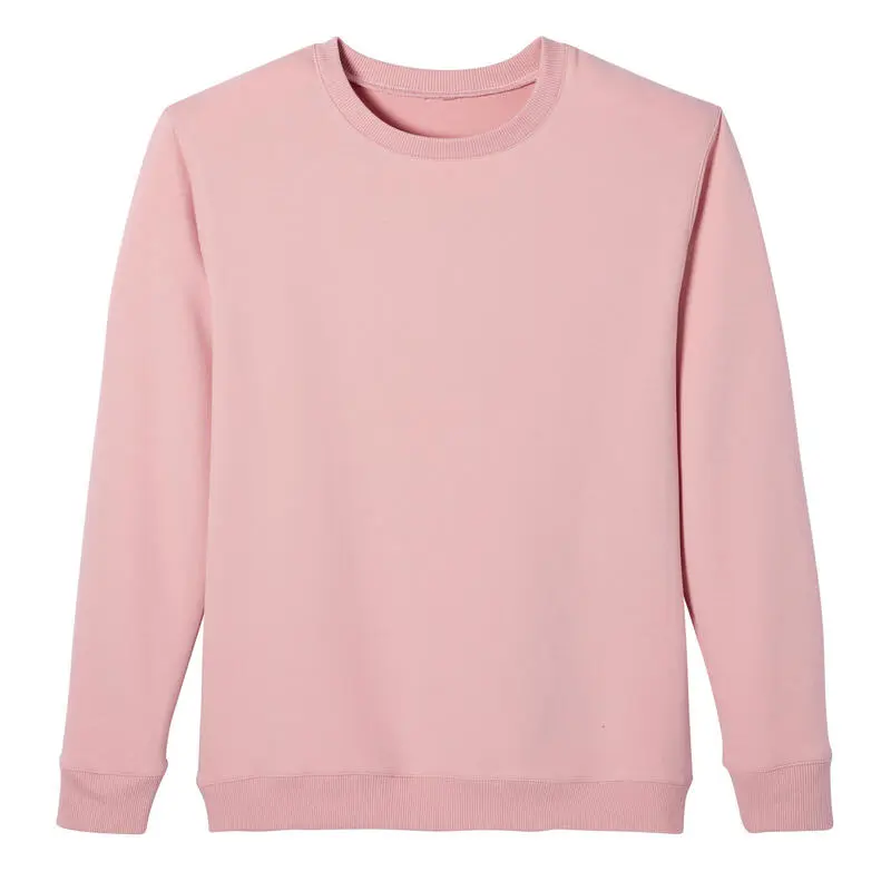Sudadera Fitness Con Cuello Redondo De Mujer Domyos 100 Rosa 7 Sudadera Fitness Con Cuello Redondo De Mujer Domyos 100 Rosa - Imagen 5