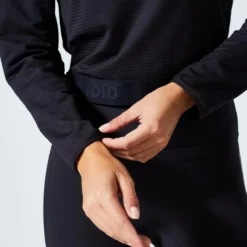 Sudadera Fitness Cropped Mujer Domyos Negro -Fitness cardio Ventas sudadera fitness cropped mujer domyos negro 4