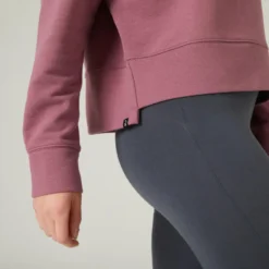 Sudadera Fitness Cuello Redondo Mujer Domyos 120 Uva 12 Sudadera Fitness Cuello Redondo Mujer Domyos 120 Uva -Fitness cardio Ventas sudadera fitness cuello redondo mujer domyos 120 uva 4