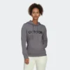 Sudadera Fitness Soft Training Adidas Mujer Gris Capucha