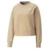 Sudadera Mujer HER PUMA Beige 2 Sudadera Mujer HER PUMA Beige -Fitness cardio Ventas sudadera mujer her puma beige