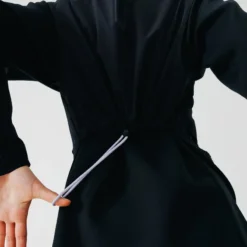 Kalenji Sudadera Térmica Running Cálida Mujer Warm+ Long Negro -Fitness cardio Ventas sudadera termica running calida mujer warm long negro 4