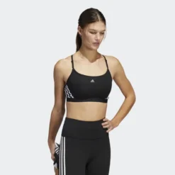 Sujetador Adidas Aeroreact Training Light-Support 3 Bandas -Fitness cardio Ventas sujetador adidas aeroreact training light support 3 bandas 5