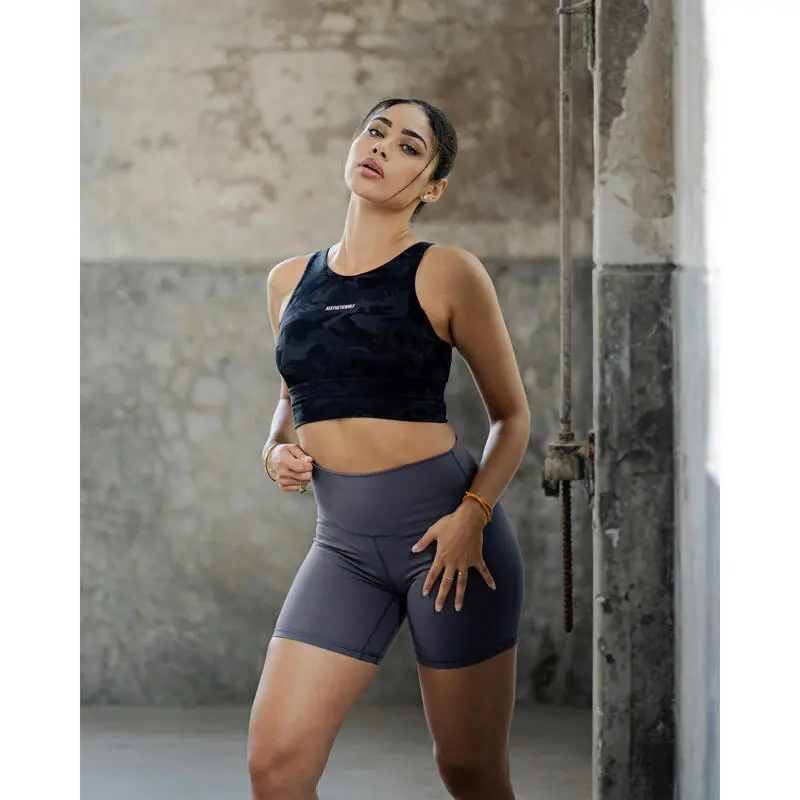 AESTHETIC WOLF Sujetador De Alta Sujeción - Fitness - Mujer - Camo 7 AESTHETIC WOLF Sujetador De Alta Sujeción - Fitness - Mujer - Camo - Imagen 5