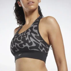 Reebok Sujetador Deportivo Running Printed -Fitness cardio Ventas sujetador deportivo running printed 4