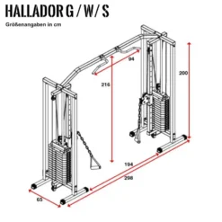 SUPRFIT Supfit Hallador Cable Pull Tower Negro 11 SUPRFIT Supfit Hallador Cable Pull Tower Negro -Fitness cardio Ventas supfit hallador cable pull tower negro 4