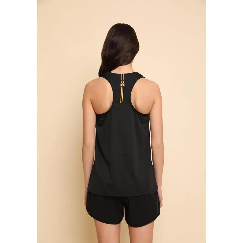 Scalpers Top Deportivo Fitness Poliamida Mujer Adn 32906 Negro 4 Scalpers Top Deportivo Fitness Poliamida Mujer Adn 32906 Negro - Imagen 2