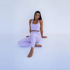 Top Deportivo Fitness Sostenible Poliéster Mujer Fitplanet Seahorse Lila -Fitness cardio Ventas top deportivo fitness sostenible poliester mujer fitplanet seahorse lila 4