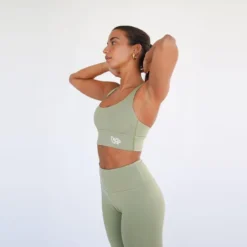 Top Deportivo Fitness Sostenible Poliéster Mujer Fitplanet Seaturtle Verde -Fitness cardio Ventas top deportivo fitness sostenible poliester mujer fitplanet seaturtle verde 2
