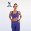 Top Deportivo Fitness Sostenible Poliéster Mujer Fitplanet Whale Azul Oscuro -Fitness cardio Ventas top deportivo fitness sostenible poliester mujer fitplanet whale azul oscuro