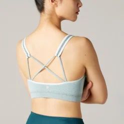 KIMJALY Top Sujetador Deportivo Mujer Comfort Yoga Relleno Extraible Rosa Pastel -Fitness cardio Ventas top sujetador deportivo mujer comfort yoga relleno extraible verde menta
