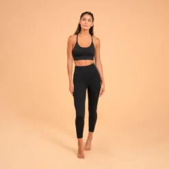KIMJALY Top-Sujetador Yoga Premium Negro Sin Costuras -Fitness cardio Ventas top sujetador yoga premium negro sin costuras 2