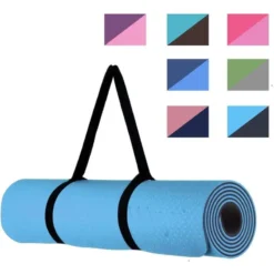 WUEPS Yoga Mat / Esterilla De Yoga Suave Confort Blue Sky Blue 183 CM -Fitness cardio Ventas yoga mat esterilla de yoga suave confort blue sky blue 183 cm 2