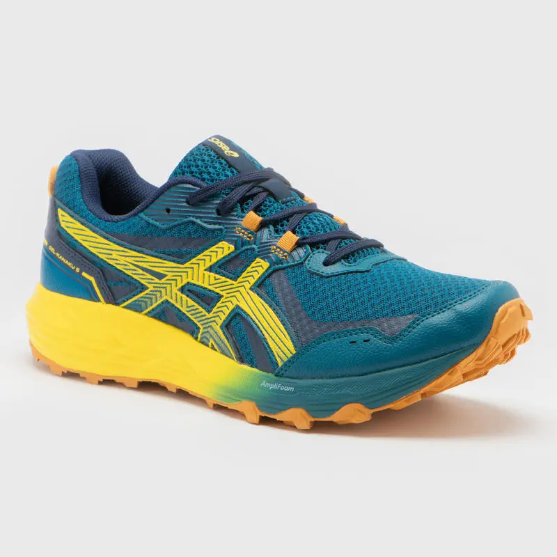ZAPATILLA TRAIL HOMBRE ASICS GEL-KANAKU 5 INK TEAL/GOLDEN YELLOW 5 ZAPATILLA TRAIL HOMBRE ASICS GEL-KANAKU 5 INK TEAL/GOLDEN YELLOW - Imagen 3
