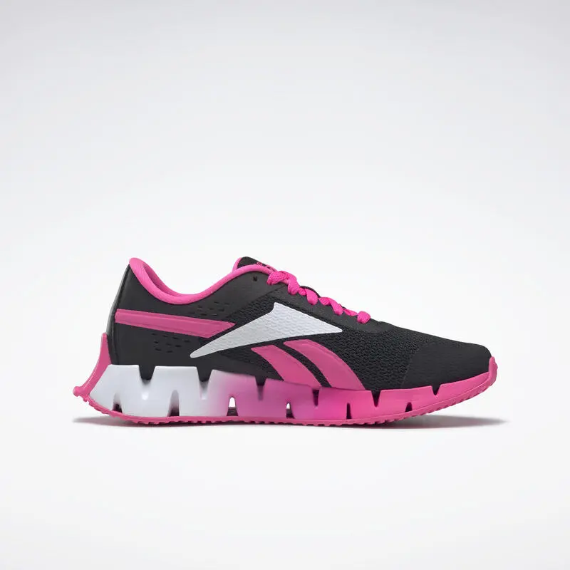 Zapatillas Deportivas Running Mujer Reebok Zig Dynamica 2 Negro Rosa 5 Zapatillas Deportivas Running Mujer Reebok Zig Dynamica 2 Negro Rosa - Imagen 3