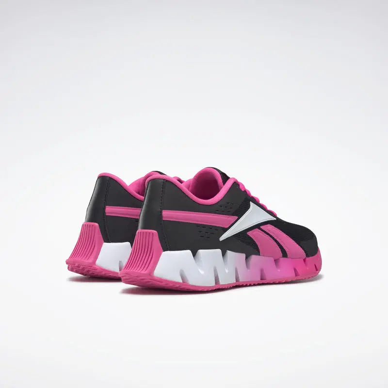 Zapatillas Deportivas Running Mujer Reebok Zig Dynamica 2 Negro Rosa 7 Zapatillas Deportivas Running Mujer Reebok Zig Dynamica 2 Negro Rosa - Imagen 5