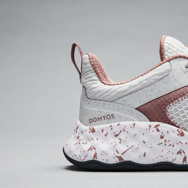 Zapatillas Fitness 520 Mujer Domyos Blanco Y Rosa 4 Zapatillas Fitness 520 Mujer Domyos Blanco Y Rosa - Imagen 2