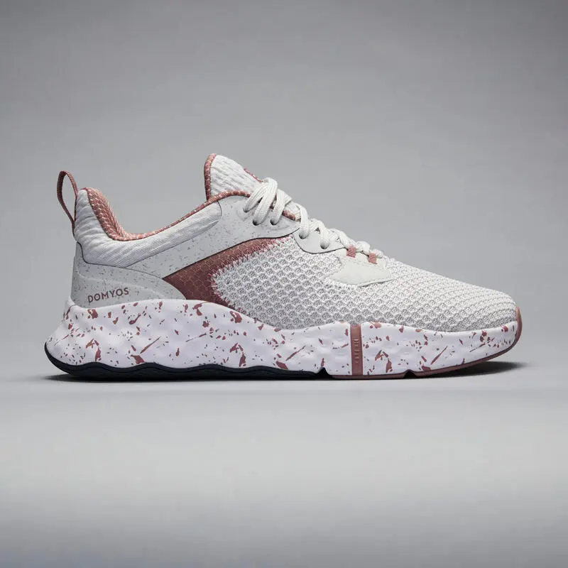 Zapatillas Fitness 520 Mujer Domyos Blanco Y Rosa 3 Zapatillas Fitness 520 Mujer Domyos Blanco Y Rosa