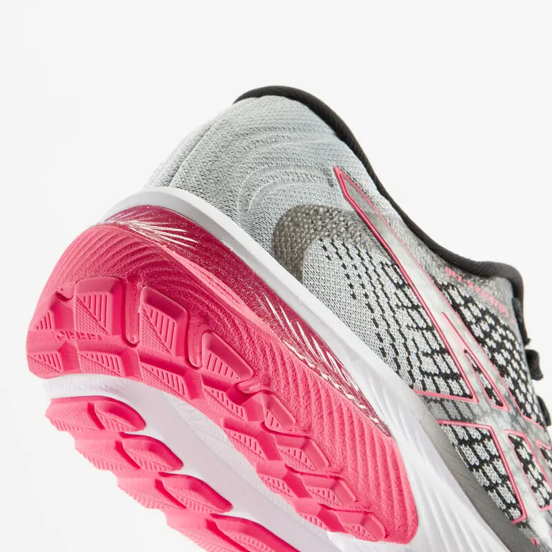 Zapatillas Running Asics Gel Stratus Knit 2 Mujer Gris Rosa 4 Zapatillas Running Asics Gel Stratus Knit 2 Mujer Gris Rosa - Imagen 2